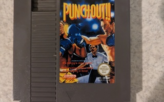 NES Nintendo 8-bit " Punch Out PAL UKV