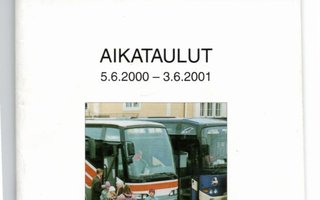 Lahti:  Linja-autojen aikataulu 2000-2011