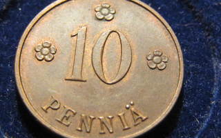 10 penniä 1922