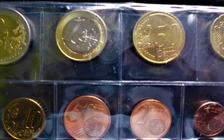 EURO kolikko sarja Slowenia  iskemätön pakkaus