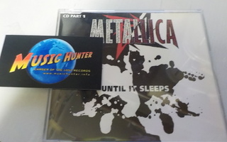 METALLICA - UNTIL IT SLEEPS SAKSA 1996 CDS +