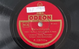 Savikiekko 1938 - Georg Malmsten - Odeon 228513