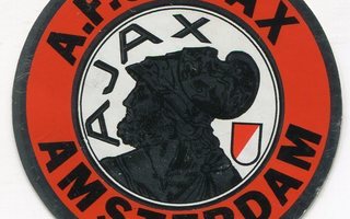 Retro - Vanha tarra - A.F.C. Ajax Amsterdam