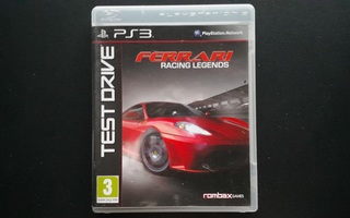 PS3: Test Drive: Ferrari Racing Legends peli (2011)