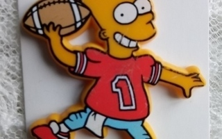Pinssi Bart Simpson pinssi. muovia, n.5x4,5 cm