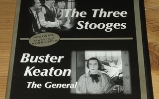 The Three Stooges/The General -dvd (Buster Keaton)