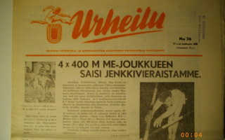 Urheilu lehti Nro 26/1950 (8.11)
