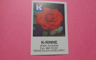 TT-etiketti K K-Rinne, Juuniemi