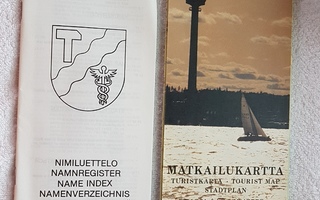 Tampere matkailukartta 1985