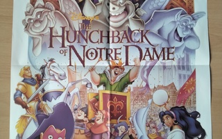 Walt Disney Notredamen kellonsoittaja elokuva juliste