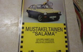 Opel Kadett GT/E -76mainokset