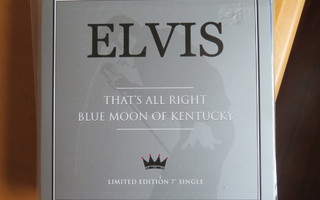 ELVIS PRESLEY/THAT'S ALL RIGHT 7" KUVAKANNELLA
