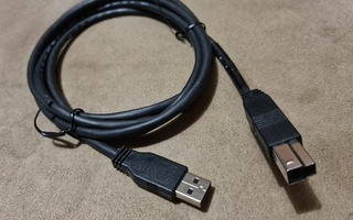 USB 3.0 A - B, uros-uros kaapeli 1,8m