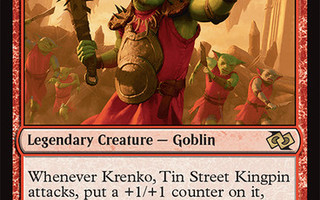 MTG - Krenko, Tin Street Kingpin - J25 - R 572