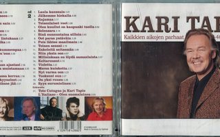 KARI TAPIO . 2 CD-LEVYÄ . KAIKKIEN AIKOJEN PARHAAT 40 KLASSI