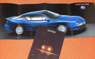 1991 Alpine A 610 Turbo esite - Renault - 265 kmh