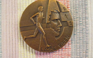 Lasse Viren mitali (Olympiavoitot 1972-1976 )/M.Honkanen.
