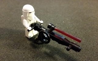 Lego Figuuri - Snowtrooper ja tykki ( Star Wars )