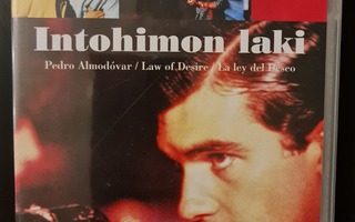 Intohimon laki, Pedro Almodovar, Antonio Banderas, DVD