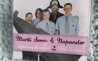 MARTTI SERVO & NAPANDER - SYDÄMEN AMIRAALI CD SINGLE