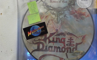 KING DIAMOND HOUSE OF GOD  EU2018  PICTURE VINYLS UUSI 2LP +