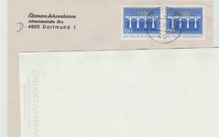 Kirjekuori Saksasta Eurooppa-merkillä