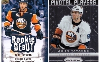 2 x JOHN TAVARES New York Islanders, Erikoiskortteja