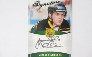 Jaakko Pellinen signature Cardset 2010-11 ILVES
