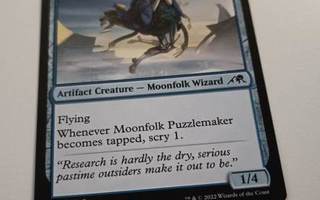 mtg / magic the gathering / moonfolk puzzlemaker