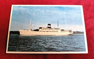 SS Silja Line postikortti 60-luvulta