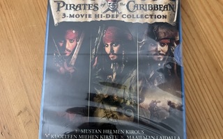 Pirates of the Caribbean 3 movie collection  blu-ray