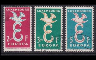 Luxemburg 590-2 o Europa (1958)