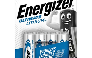ENERGIZER Ultimate Lithium AA litiumparisto 4kpl v.2042