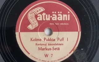Savikiekko 1941 - Markus-Setä -  Satu-ääni W7 & W9