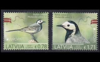 Latvia 1072-3 ** Lintuja (2019)