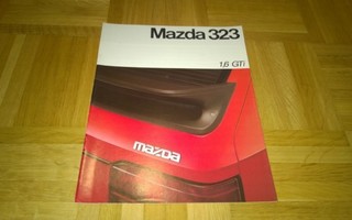 Esite Mazda 323 1,6 GTi, 1986