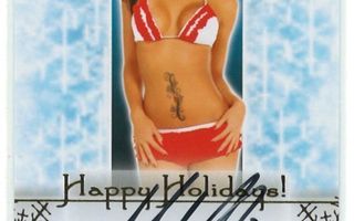 Bench Warmer 2011 Holiday Series Autograph Melissa Riso