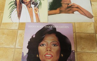 3 kpl:n paketti Diana Ross LP:t