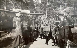 vanha valokuva Mannerheim Saksan vierailu