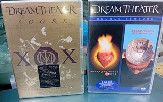 2 kpl 2dvd Dream Theater yhdellä huudolla  ( SIS POSTIKUULU