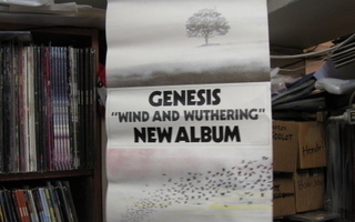 GENESIS WIND AND WUTHERING LEVYN AIKAINEN PROMOJULISTE