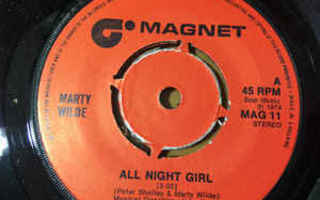 (2 X 7") Marty Wilde - All Night Girl ja Ricky Wilde single