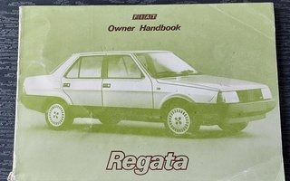 FIAT REGATA Owner Handbook ohjekirja
