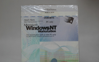 Microsoft Windows  NT workstation ,OSBORNE,ohjekirja