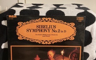 Sibelius, Stockholm Philharmonic Orchestra, Antal Dorat LP