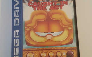 Sega mega drive peli Garfield Caught in the Act