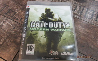 PS3 Call of Duty 4, Modern Warfare. CIB*