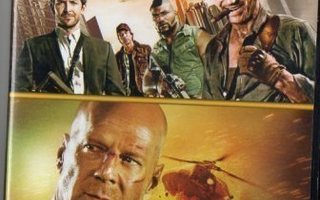 A-Team & Die Hard 4.0  R2 suomi-txt   Neeson, Willis