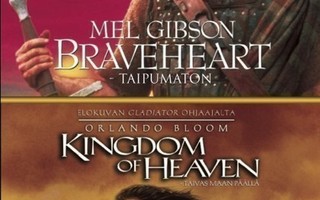 Braveheart & Kingdom Of Heaven  -  (2 DVD)