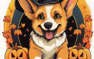 Halloween innokas koira